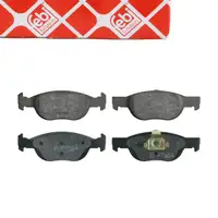 febi 16093 Bremsbel&auml;ge Bremsbelagsatz f&uuml;r FIAT Punto 176 188 LANCIA Y Bj. 07.1997 vorne