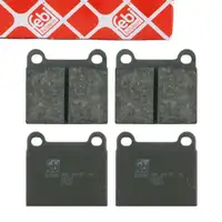 febi Bremsbel&auml;ge Bremsbelagsatz f&uuml;r MERCEDES/8 W114 C123 W123 S123 W116 W126 C126 hinten