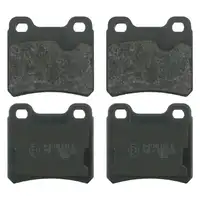 febi 16135 Bremsbel&auml;ge Bremsbelagsatz f&uuml;r OPEL Astra F Calibra A Vectra A SAAB 2 hinten