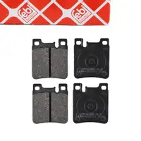febi Bremsbeläge Bremsbelagsatz für MERCEDES W202 W203 C208 C209 W124 W210 W140 hinten