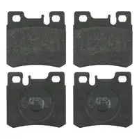 febi Bremsbel&auml;ge Bremsbelagsatz f&uuml;r MERCEDES A124 C124 W124 S124 W201 W202 W124 hinten