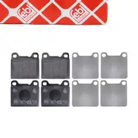 febi Bremsbel&auml;ge Bremsbelagsatz f&uuml;r VOLVO S70 V70 1 C70 1 240 260 740 760 850 940 hinten