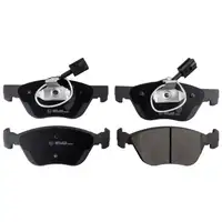 febi Bremsbel&auml;ge + Warnkontakt f&uuml;r ALFA 145 155 GTV Spider FIAT Bravo Marea Coupe vorne