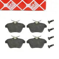 febi 16245 Bremsbel&auml;ge Bremsbelagsatz f&uuml;r ALFA ROMEO 156 932 166 936 LANCIA Kappa hinten