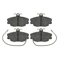 febi 16241 Bremsbel&auml;ge + Warnkontakt f&uuml;r PEUGEOT 205 1 2 309 1 2 RENAULT Espace 1 vorne