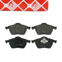 febi Bremsbel&auml;ge Bremsbelagsatz f&uuml;r VW Sharan 7M SEAT Alhambra 7V FORD Galaxy 1 WGR vorne