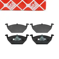 febi Bremsbel&auml;ge Bremsbelagsatz f&uuml;r VW Golf 4 Polo 4 5 UP! AUDI A1 8X 8L vorne 1J0698151