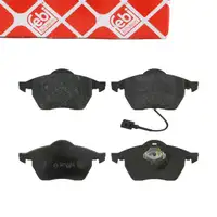 febi Bremsbel&auml;ge + Warnkontakt f&uuml;r VW Golf 3 4 AUDI A3 8L TT 8N SEAT Ibiza 3 Leon 1M vorne