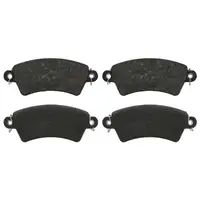 febi 16364 Bremsbel&auml;ge Bremsbelagsatz f&uuml;r CITROEN Xsara Break N2 PEUGEOT 206 vorne 4254.84