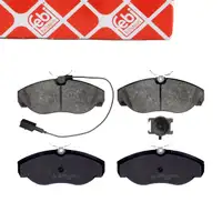 febi 16391 Bremsbel&auml;ge + Warnkontakt f&uuml;r CITROEN Jumper PEUGEOT Boxer FIAT Ducato vorne