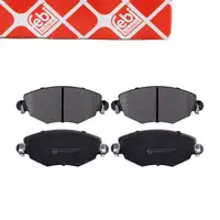 febi 16402 Bremsbel&auml;ge Bremsbelagsatz f&uuml;r FORD Mondeo 3 MK3 JAGUAR X-Type 1 X400 vorne