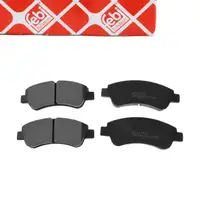 febi Bremsbel&auml;ge Bremsbelagsatz f&uuml;r CITROEN Berlingo C2 C3 1 2 3 C4 PEUGEOT 206 207 vorne