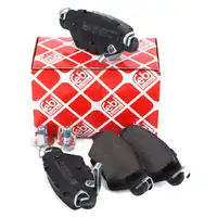 febi 16445 Bremsbel&auml;ge Bremsbelagsatz f&uuml;r OPEL Astra G Combo Corsa C Zafira A hinten