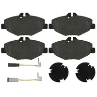 febi 16452 Bremsbel&auml;ge + Warnkontakt f&uuml;r MERCEDES-BENZ W211 S211 W220 vorne 0034206520