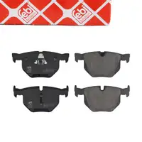 febi 16466 Bremsbel&auml;ge Bremsbelagsatz f&uuml;r BMW 5er E60 E61 6er E63 E64 hinten 34212339276