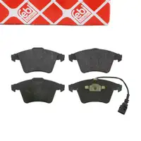 febi Bremsbel&auml;ge + Warnkontakt f&uuml;r VW Transporter Multivan California T5 PR-Nr. 2E3 vorne