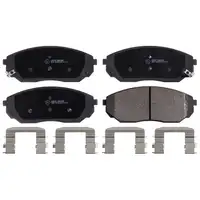 febi Bremsbel&auml;ge Bremsbelagsatz f&uuml;r KIA Sorento 1 2.5 CRDi 2.4 3.3 3.5 vorne 58101-3ED00