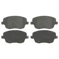 febi Bremsbel&auml;ge Bremsbelagsatz f&uuml;r VW Polo 9N 9A SEAT Ibiza 3 6L SKODA Fabia 1 2 6Y vorne