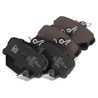 febi 16485 Bremsbel&auml;ge f&uuml;r SMART Cabrio City-Coupe ForTwo 450 451 Roadster 452 vorne