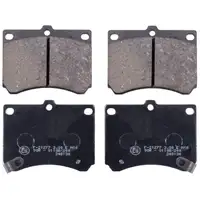 febi 16499 Bremsbel&auml;ge Bremsbelagsatz f&uuml;r MAZDA 323 C F P S 4 5 BA BG MX-3 EC vorne