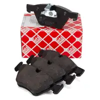 febi 16503 Bremsbel&auml;ge f&uuml;r BMW 1er E81-88 3er E90-93 5er E60 E61 X1 E84 Z4 E89 vorne