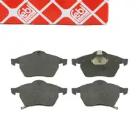 febi Bremsbel&auml;ge Bremsbelagsatz f&uuml;r OPEL Astra G Zafira A SAAB 9-3 YS3D 9-5 YS3E vorne
