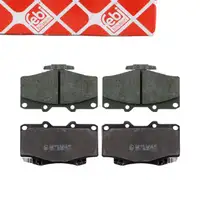 febi Bremsbel&auml;ge Bremsbelagsatz f&uuml;r TOYOTA Land Cruiser J7 4 Runner 2 Hilux 5 Taro vorne