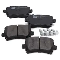 febi Bremsen Set Bremsscheiben + Bremsbel&auml;ge f&uuml;r AUDI A6 4F C6 PR-1KD/1KQ/2ED hinten