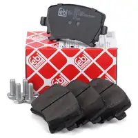 febi 16540 Bremsbel&auml;ge f&uuml;r VW Golf 5 6 Passat B6 B7 Sharan Tiguan Touran A3 8P A4 hinten