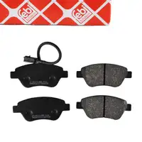 febi Bremsbel&auml;ge + Warnkontakt f&uuml;r FIAT Panda 169 Bravo 2 198 Grande Punto 199 Idea vorne