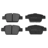 febi Bremsbel&auml;ge Bremsbelagsatz f&uuml;r FIAT Bravo 2 Multipla 186 Stilo 192 ALFA Mito hinten