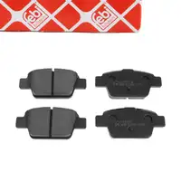 febi Bremsbel&auml;ge Bremsbelagsatz f&uuml;r FIAT Bravo 2 Multipla 186 Stilo 192 ALFA Mito hinten