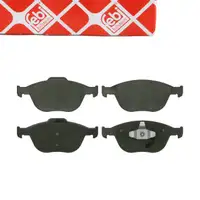 febi Bremsbel&auml;ge Bremsbelagsatz f&uuml;r FORD Focus 1 ST170 Fiesta 5 Transit Connect vorne