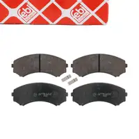 febi Bremsbel&auml;ge Bremsbelagsatz f&uuml;r MITSUBISHI Pajero 3 4 Classic NA_W vorne 4605A041