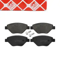 febi Bremsbel&auml;ge Bremsbelagsatz f&uuml;r RENAULT Megane 2 1.4/16V Bj. 11.2002 vorne 410609192R