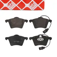 febi Bremsbel&auml;ge + Warnkontakt f&uuml;r VW Transporter California T4 Bj. 07.1990-04.2003 vorne