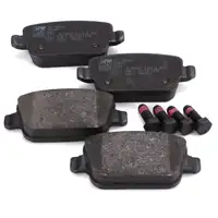 febi Bremsscheiben + Bremsbel&auml;ge f&uuml;r FORD Focus 2 ST/RS Mondeo 4 MK4 S-Max WA6 hinten