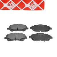 febi 16653 Bremsbel&auml;ge Bremsbelagsatz f&uuml;r TOYOTA Avensis Corolla Verso vorne 04465-05130