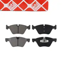 febi Bremsbel&auml;ge Bremsbelagsatz f&uuml;r BMW 1er E81 E82 E88 3er E90 E91 E92 vorne 34112288856