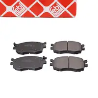 febi Bremsbel&auml;ge Bremsbelagsatz f&uuml;r HYUNDAI Accent 2 3 LC MC i20 1 PB KIA Rio 2 3 JB vorne