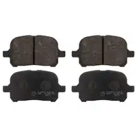 febi Bremsbel&auml;ge Bremsbelagsatz f&uuml;r TOYOTA Previa 2 Bj. 02.2000-04.2003 vorne 04465-28400