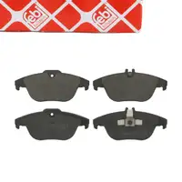 febi Bremsbel&auml;ge Bremsbelagsatz f&uuml;r MERCEDES W204 C204 S204 C218 W212 A207 C207 hinten