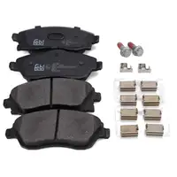 febi Bremsbel&auml;ge Bremsbelagsatz f&uuml;r OPEL Corsa C Meriva A Tigra B TwinTop Combo vorne