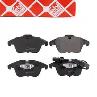 febi 16768 Bremsbel&auml;ge + Warnkontaktsensor f&uuml;r AUDI A4 8T 8F PR-1LT/1LY vorne 8K0698151A