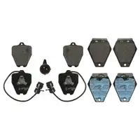 febi 16762 Bremsbel&auml;ge + Warnkontakt f&uuml;r AUDI A8 D2 4D mit 314mm Scheiben vorne 4D0615105D