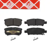 febi Bremsbel&auml;ge Bremsbelagsatz f&uuml;r MITSUBISHI Lancer 7 8 Outlander 1 JEEP Patriot hinten