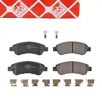 febi 16814 Bremsbel&auml;ge Bremsbelagsatz f&uuml;r CITROEN Jumper PEUGEOT Boxer FIAT Ducato hinten