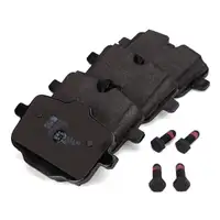 febi Bremsscheiben + Bel&auml;ge + Sensor f&uuml;r BMW 5er F10 535-550i 525-M550d 6er F12 F13 hinten