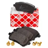 febi 16820 Bremsbel&auml;ge Bremsbelagsatz f&uuml;r FORD Fiesta 6 MK6 1.0-1.6 1.4/1.5/1.6 TDCi vorne