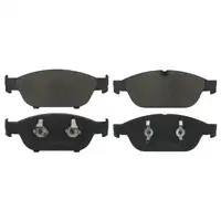 febi Bremsbel&auml;ge Bremsbelagsatz f&uuml;r AUDI A6 C7 A7 4G mit 356mm Scheiben vorne 4G0698151B
